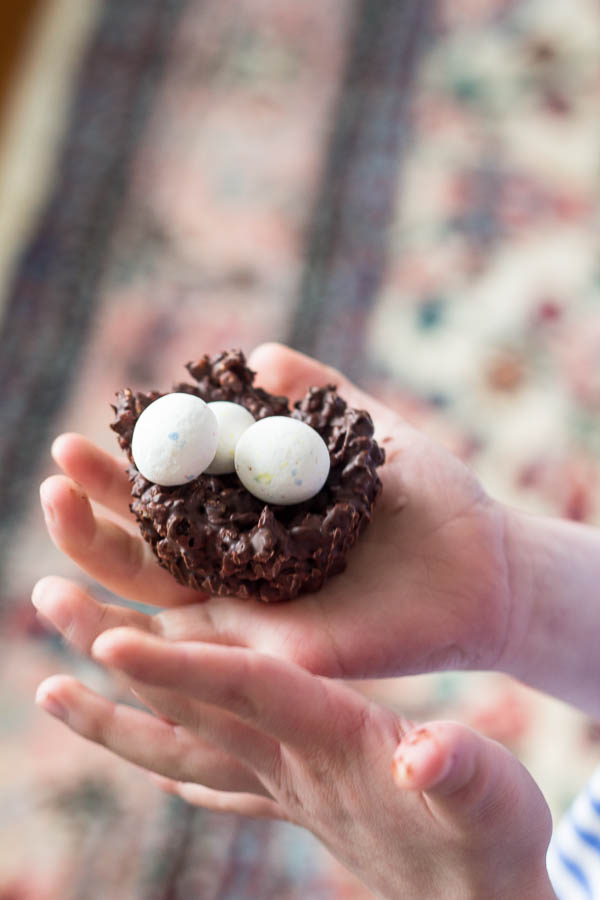 Chocolate Nests - Finding Silver Pennies
