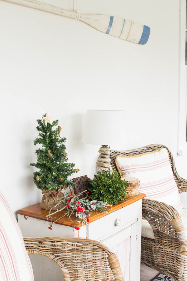 Sunroom Christmas Decorating Finding Silver Pennies