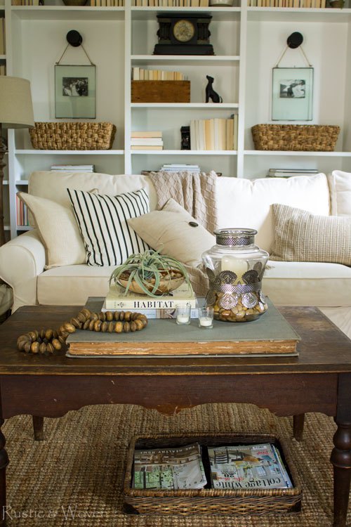 Cozy-neutral-layered-living-room - Finding Silver Pennies