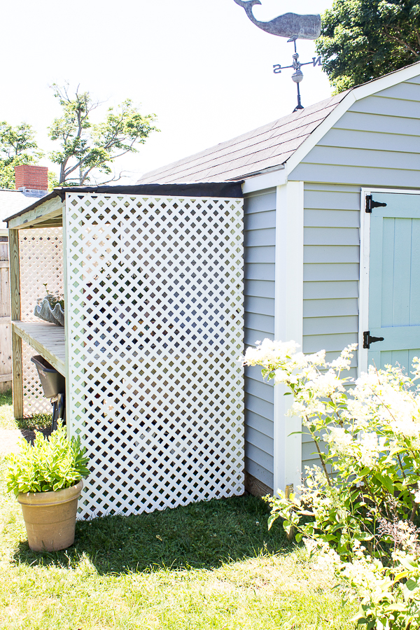 Lean-To Potting Shed (Build Plans) - Finding Silver Pennies