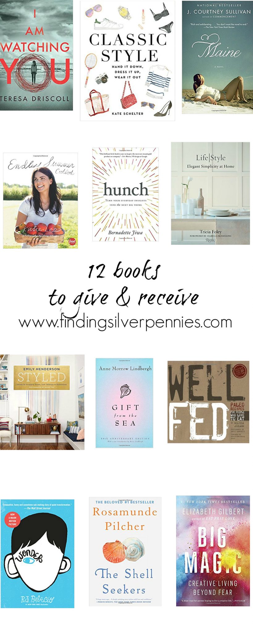 Twelve Books to Give & Receive - Finding Silver Pennies