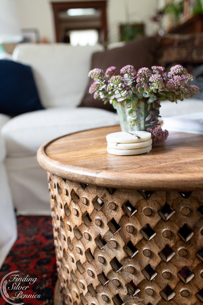 On Trend Round Coffee Tables Finding Silver Pennies