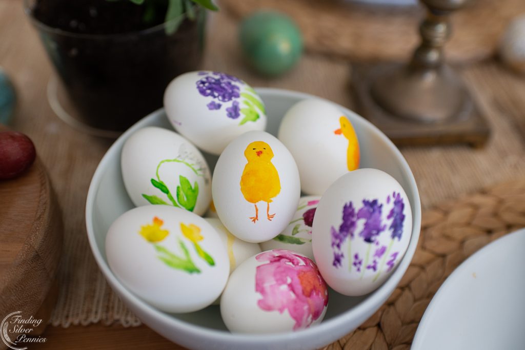 Simple Easter Brunch Tablescape - Finding Silver Pennies