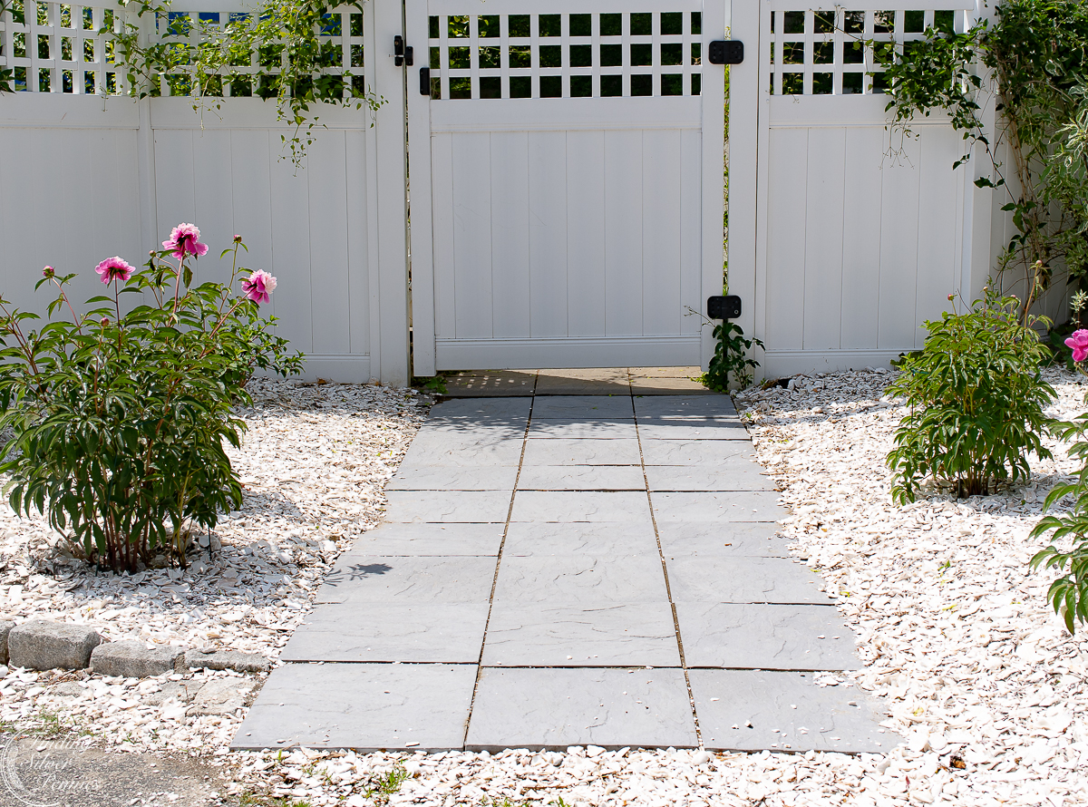 How To Install A Paver Walkway Finding Silver Pennies