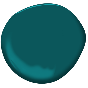 Beau Green Paint Swatch