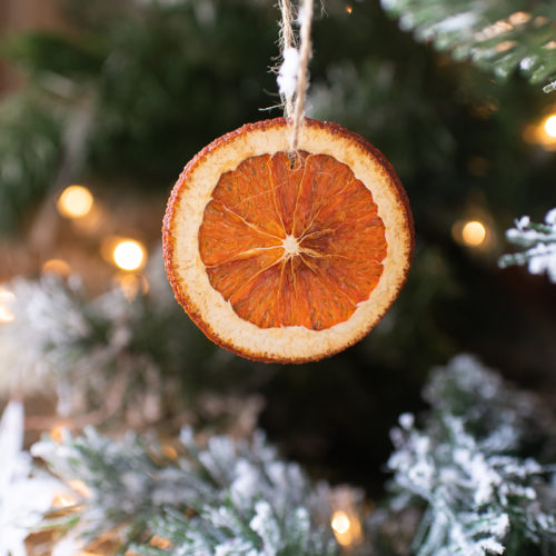 Orange Slice Ornaments - Finding Silver Pennies